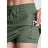 RBX Active Women's Long Length Active Skirt with Built In Shorts, Quick Drying Skort for Workouts, Sports and Travel - 2 of 4