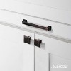 attop 10 Pack Oil Rubbed Bronze Cabinet Knobs, 1.3 Inch(32mm) Kitchen Cabinet Hardware Square Knobs for Cupboard and Drawer - 3 of 3