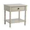 Lycvki Wood Nightstand with Single Drawer - 2 of 4