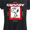 Women's - Peanuts - Snoopy Faces Short Sleeve Graphic T-Shirt - 2 of 4