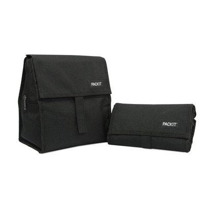 PackIt Freezable Mini Lunch Bag Black 