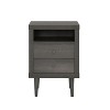 NicBex Nightstand with 2 Drawers Modern Bedside Table Easy Assembly End Table for Living Room, Bedroom, Study - 3 of 4