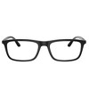 Emporio Armani EA 4160 50421W Unisex Rectangle Sunglasses Matte Black 55mm - 2 of 3
