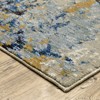 Oriental Weavers Evolution 0980A Blue/ Gold Indoor Area Rug - 1'10" x 3'2" - 2 of 4