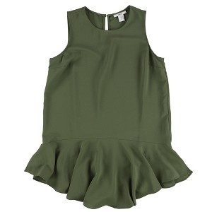 bar III Womens High-Low Peplum Blouse - 1 of 2