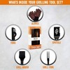 Yukon Glory Signature Edition 5 Piece Grilling Tools Set, Matte-Black Durable Stainless Steel BBQ Accessories, Includes Set of BBQ Gloves - 3 of 4