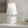 Lou Table Lamp - 15.25 Inch Height - TBL4591 - White/Nickel - Safavieh - 3 of 4
