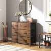 Dresser for Bedroom, 6 Drawer Storage Chest, Fabric Tower with Bins - 2 of 4