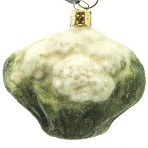 Tannenbaum Treasures 2.75 In Cauliflower Ornament Vegetable Fruit Salad Tree Ornaments - 1 of 1