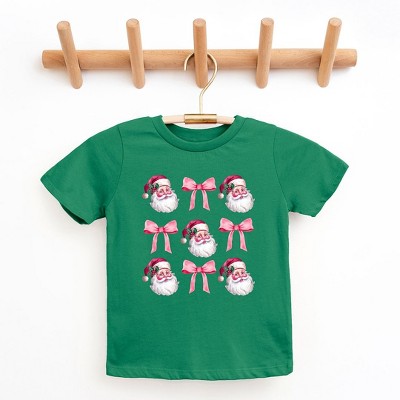 The Juniper Shop Coquette Santa Chart Toddler Short Sleeve Tee