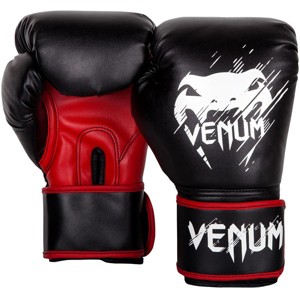 Venum Kids Contender Training Boxing Gloves - Black/Red - 1 of 4