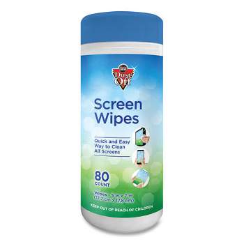 Premoistened Monitor Cleaning Wipes, Cloth, 5 x 7, Citrus, White, 80/Tub Premoistened Monitor Cleaning Wipes, Cloth, 5 x 7, Citrus, White, 80/Tub