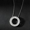 Ross-Simons 0.25 ct. t.w. Diamond Flower Pendant Necklace in 18kt Gold Over Sterling - 4 of 4