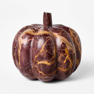 Small Marble Pumpkin