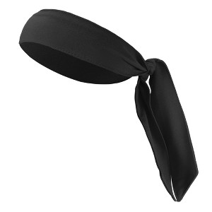 Unique Bargains Adjustable Soft Sweat Wicking Tennis Tie Headband Sweatband for Men Women 1 Pcs - 1 of 4