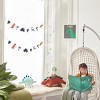 Meri Meri Felt Dinosaur Garland (10.5' with excess cord - Pack of 1) - 2 of 4