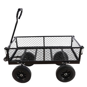Chery Life Tools cart Wagon Cart Garden cart trucks make it easier to transport firewood - 1 of 4