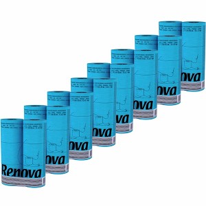 Evideco French Home Goods 3-Ply 140-Sheet Blue Toilet Paper Refreshing Nautical Bulk Sandalwood-Scented Rolls - 1 of 4