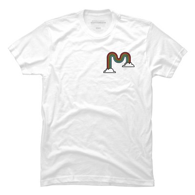 Men's Design By Humans Rainbow By DesignAzalea T-Shirt