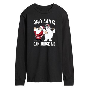 Men's - Frosty The Snowman - Christmas Long Sleeve Graphic T-Shirt - 1 of 4