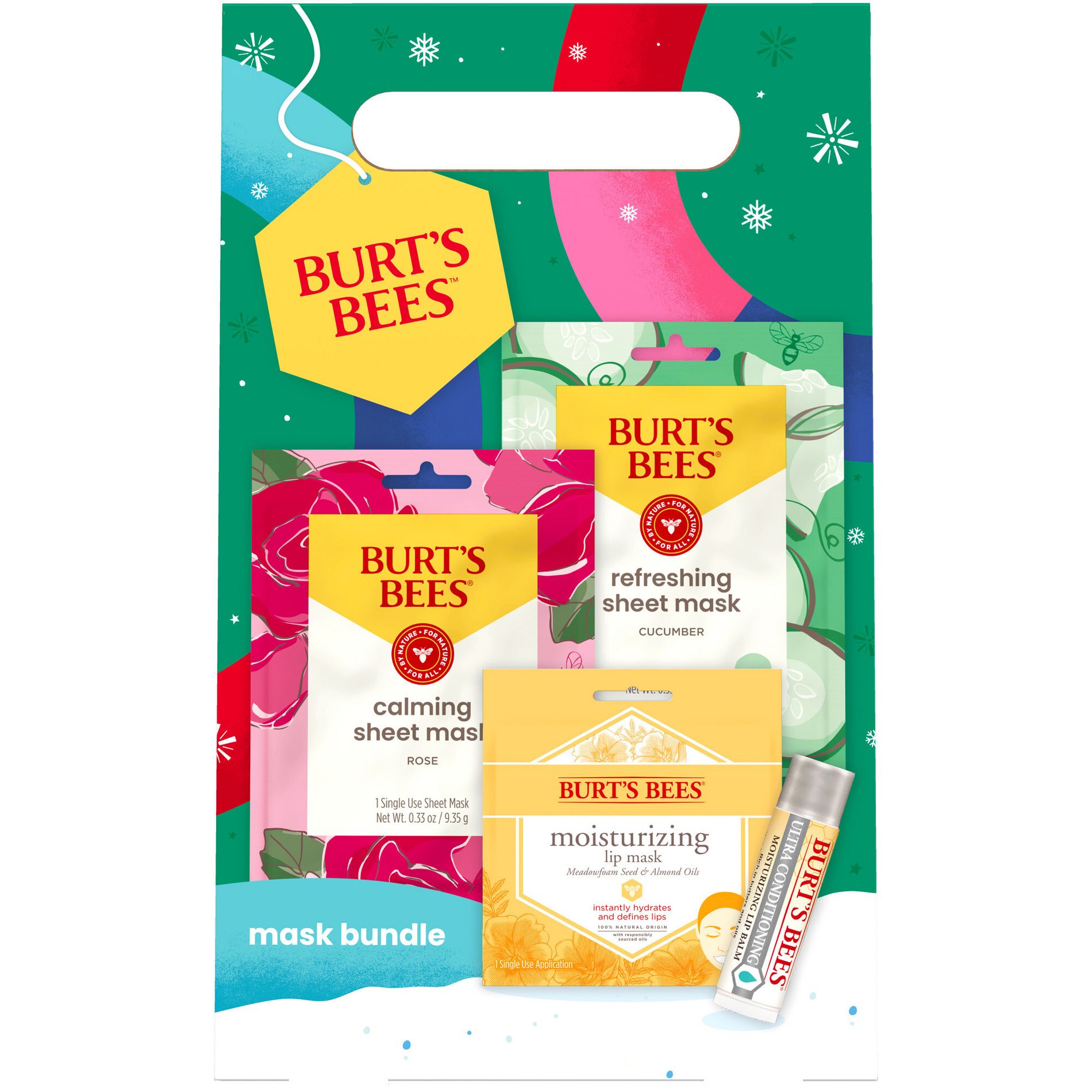 Burt's Bees Face Mask Gift Set - 4pc