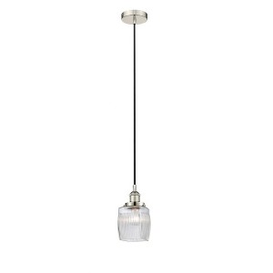 Colton - 1 Light Mini Pendant In Traditional Style-9.75 Inches Tall and 5.5 Inches Wide - 1 of 1