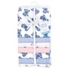 Hudson Baby Baby Girls Cotton Flannel Receiving Blankets 7pk, Beautiful Butterfly, One Size - 2 of 4