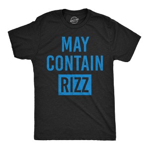 Mens Funny T Shirts May Contain charm Sarcastic Graphic Novelty Tee For Men - Crazy Dog Men's T Shirt - 1 of 4