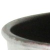 HomeRoots 5" Silver Recycled Plastic Indoor Outdoor Round Pot Planter - 3 of 3