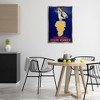 Stupell Industries Vintage Perrier Champagne Black Framed Floater Canvas Wall Art - 2 of 4