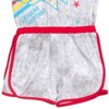 Warner Bros. DC Comics Justice League Wonder Woman Romper Mask Grey - 4 of 4