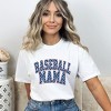 Simply Sage Market Women's Baseball Mama Varsity Stars Short Sleeve Garment Dyed Tee - 2 of 4