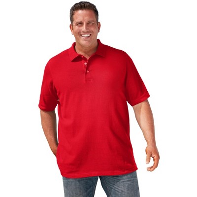 KingSize Shrink-Less Piqué Polo Shirt