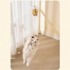 Fairyland™ - Hanging Cat Treat Dispenser Toy with Feather Teaser, Interactive Food Puzzle Feeder - 4 of 4