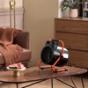 VEVOR Greenhouse Heater,1500W Fast Heating with Overheat Protection,2-Speed Setting Small Grow Tent Heater,Electric Portable Heater Fan,Black&Orange - 2 of 4