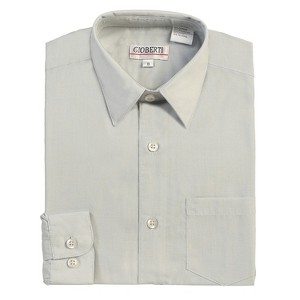 Gioberti Boy's Long Sleeve Dress Shirt - 1 of 3