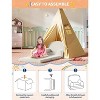 2-in-1 Kids Convertible Sofa, Foldable Toddler Lounger Chair , Soft Foam Gift for Boys & Girls - 4 of 4