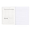 Continental Accessory Rainbow Glitter Composition Book 100 Sheets Wide Ruled Hearts, School Supplies - 2 of 3