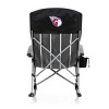 MLB Cleveland Guardians Outdoor Rocking Camp Chair - Black - 2 of 4
