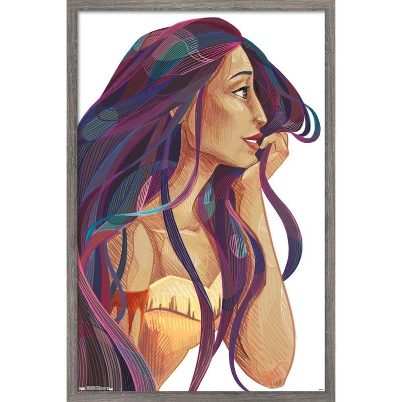 Trends International Disney Pocahontas - Stylized Framed Wall Poster Prints, 1 of 7