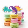Big Dot of Happiness Roar Dinosaur Girl - DIY Shaped Dino Mite T-Rex Baby Shower or Birthday Party Cut-Outs - 24 Count - 3 of 4