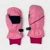 Rugged Bear Toddler Winter Hat & Ski Mittens Set - Cozy Beanie with Pom Pom & Warm Mittens for Boys & Girls, Ages 2-3 Years - 4 of 4
