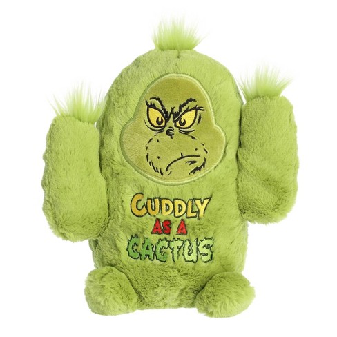 Aurora Medium Prickly Grinch Dr. Seuss Whimsical Stuffed Animal Green 9.5 Target