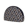 Signare USA Luxor Art Deco Black and White Cosmetic Make Up Bag - 2 of 4