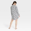 Women's Beautifully Soft Notch Collar NightGown - Stars Above™ - image 2 of 2