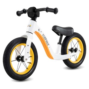 Costway 12 Inch Magnesium Toddler Balance Bike No Pedal Training Toddler Balance Bike White/Pink/Green/Red - 1 of 4