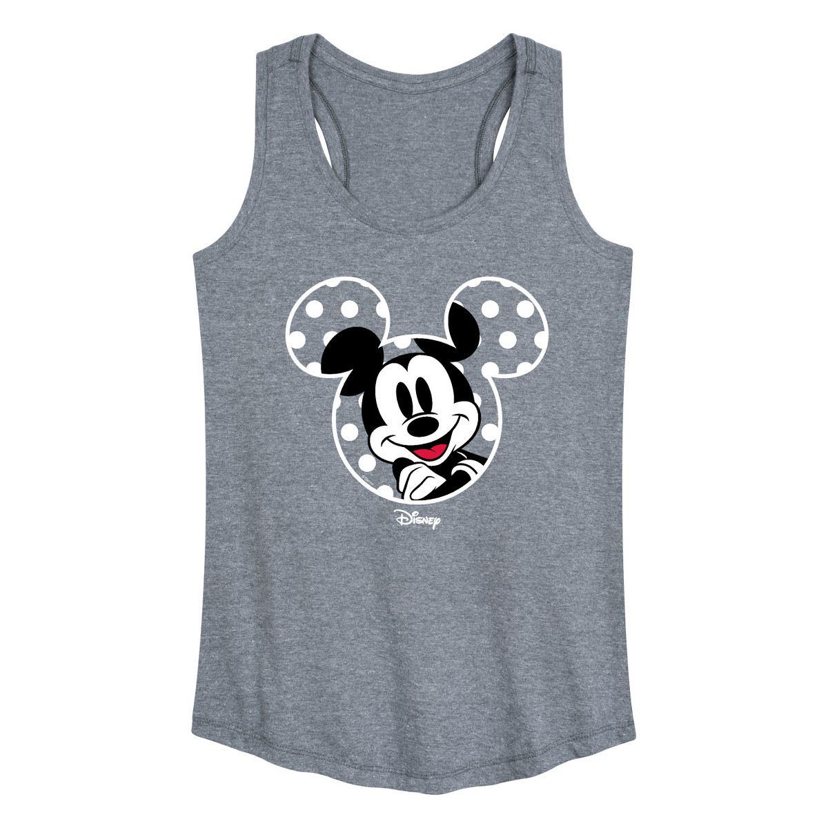 Women's - Disney - Mickey Ears Graphic Racerback Tank - thumbnail 5