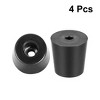 Unique Bargains Rubber Durable Anti-Slip Furniture Feet Bumpers Pads 4 Pcs - 4 of 4