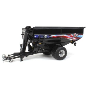 Spec Cast 1/64 Black J&M 1112 X-Tended Reach Grain Cart American Flag Decoration JMM-027 - 1 of 4