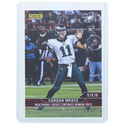 Panini America Nfl Philadelphia Eagles Carson Wentz #46 2016 Panini Instant  Base Card : Target